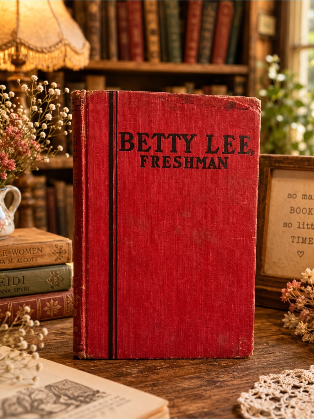 2 VTG HC books "Betty Lee, Freshman" & "Judy: A Story of Divine Corners" 1930s
